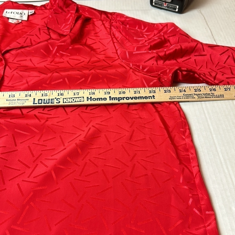 Vintage Le Folio button down blouse - Picture 4 of 9